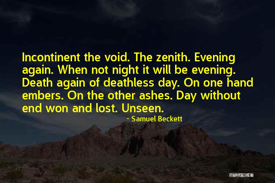 Deathless Quotes By Samuel Beckett Deathless Quotes By Samuel Beckett