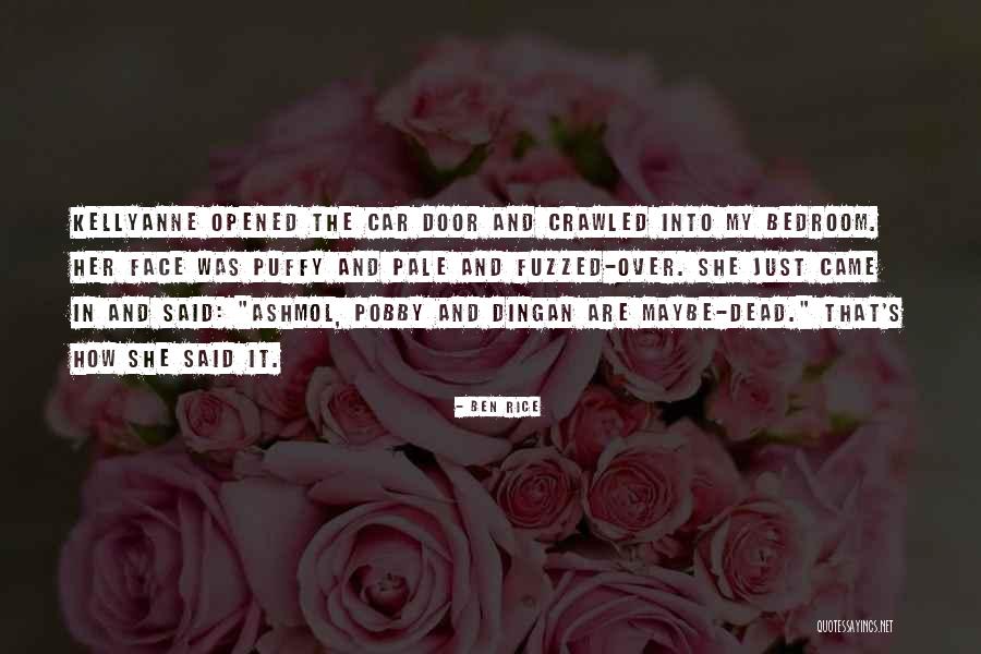 Death's Door Quotes By Ben Rice Death's Door Quotes By Ben Rice