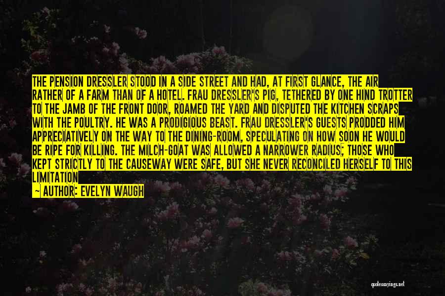 Death's Door Quotes By Evelyn Waugh