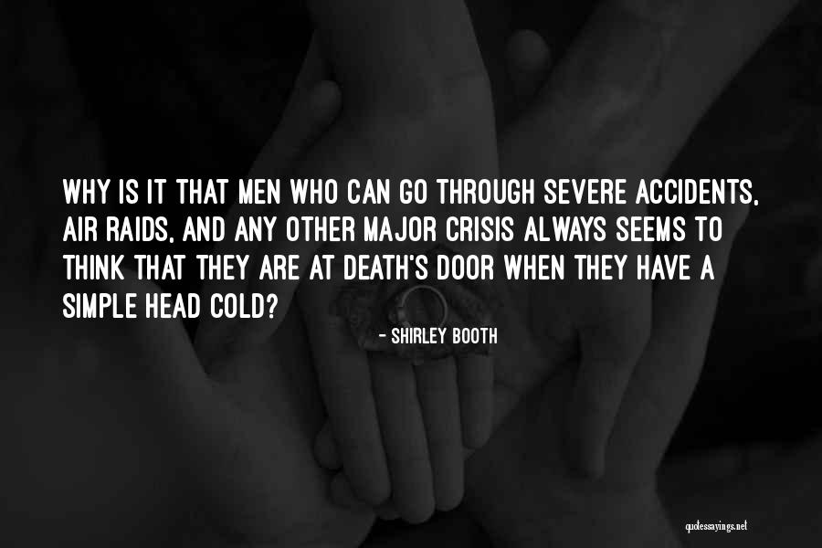Death's Door Quotes By Shirley Booth Death's Door Quotes By Shirley Booth