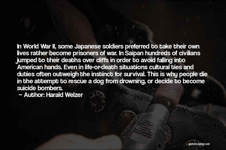 Deaths In War Quotes By Harald Welzer