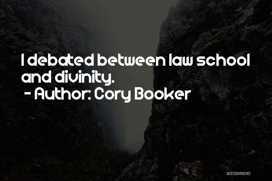 Debated Quotes By Cory Booker