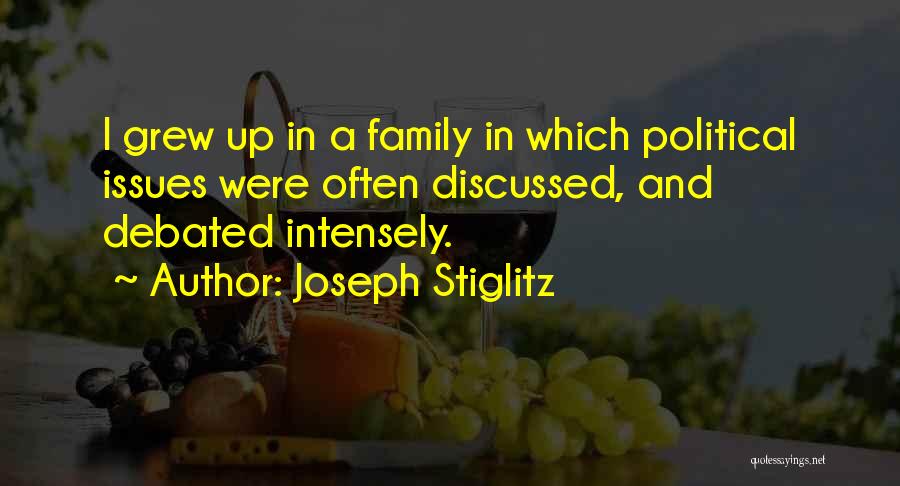 Debated Quotes By Joseph Stiglitz