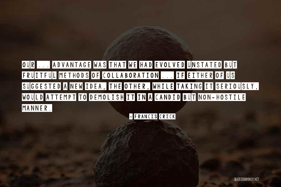 Debatement Des Quotes By Francis Crick Debatement Des Quotes By Francis Crick