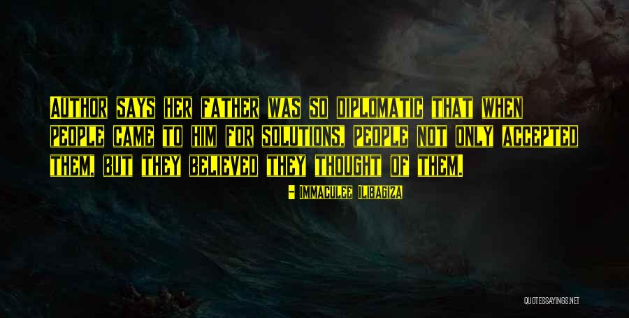 Debater Personality Quotes By Immaculee Ilibagiza Debater Personality Quotes By Immaculee Ilibagiza