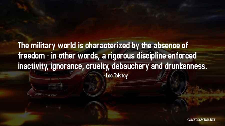 Debauchery Quotes By Leo Tolstoy