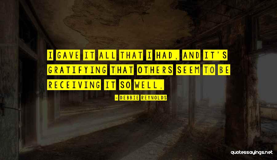 Debbie Reynolds Quotes 961599 Debbie Reynolds Quotes 961599