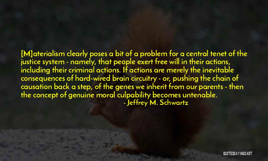 Deberes Quotes By Jeffrey M. Schwartz Deberes Quotes By Jeffrey M. Schwartz