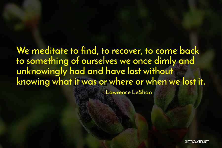 Deberias Translation Quotes By Lawrence LeShan Deberias Translation Quotes By Lawrence LeShan