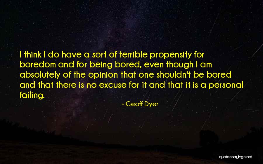Debilitative And Facilitative Anxiety Quotes By Geoff Dyer Debilitative And Facilitative Anxiety Quotes By Geoff Dyer