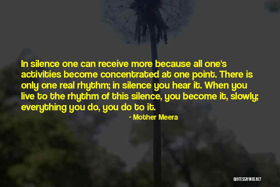 Debilitative And Facilitative Anxiety Quotes By Mother Meera Debilitative And Facilitative Anxiety Quotes By Mother Meera
