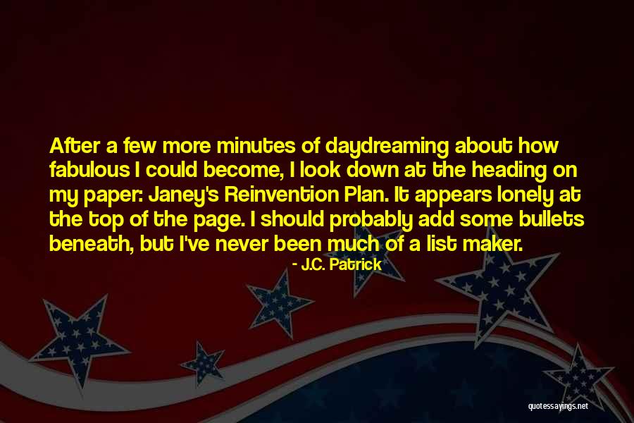 Debitage Quotes By J.C. Patrick Debitage Quotes By J.C. Patrick