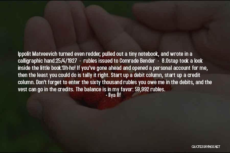 Debits Quotes By Ilya Ilf Debits Quotes By Ilya Ilf