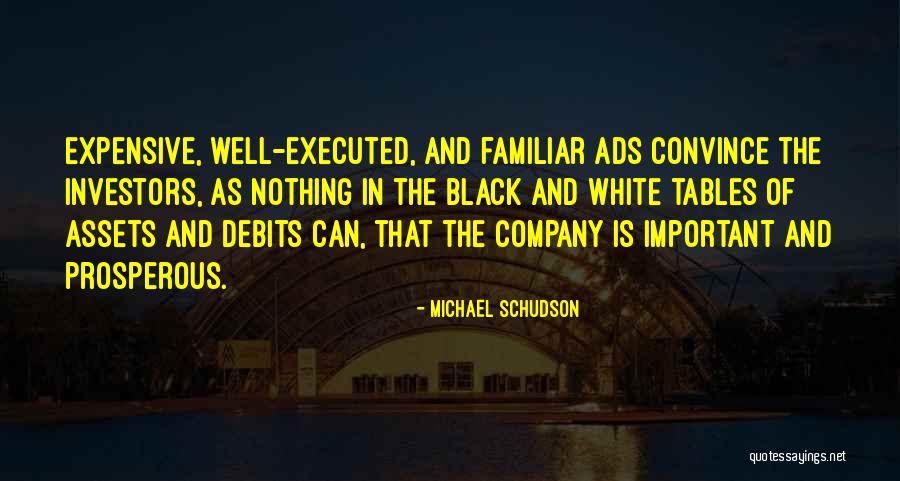 Debits Quotes By Michael Schudson Debits Quotes By Michael Schudson