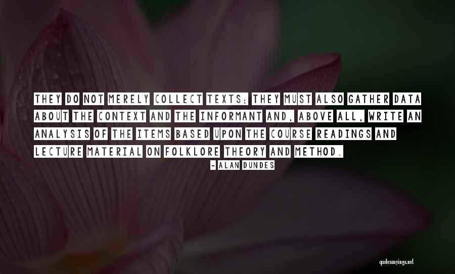 Deboer Bakkerij Quotes By Alan Dundes Deboer Bakkerij Quotes By Alan Dundes