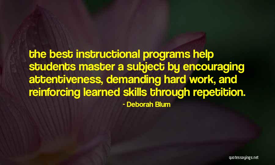 Deborah Blum Quotes 2076383