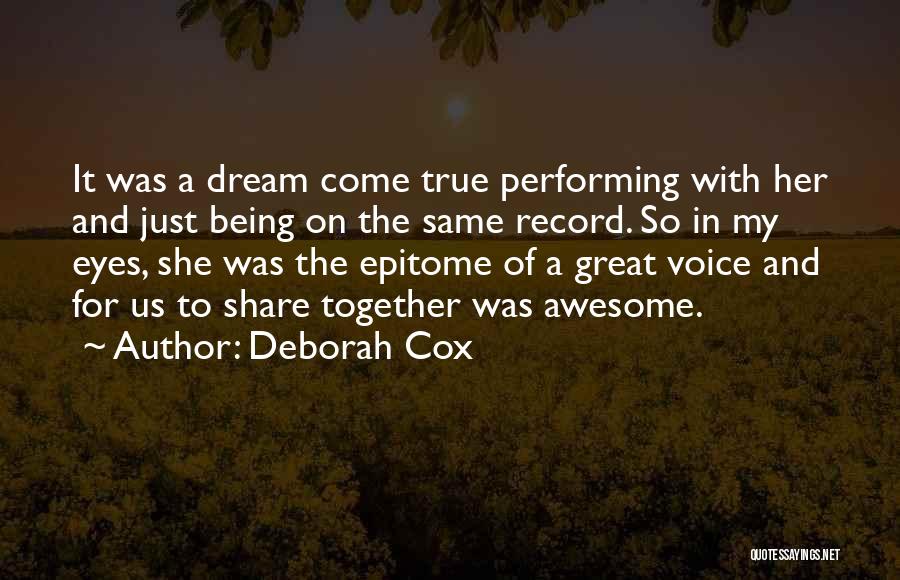 Deborah Cox Quotes 1322786