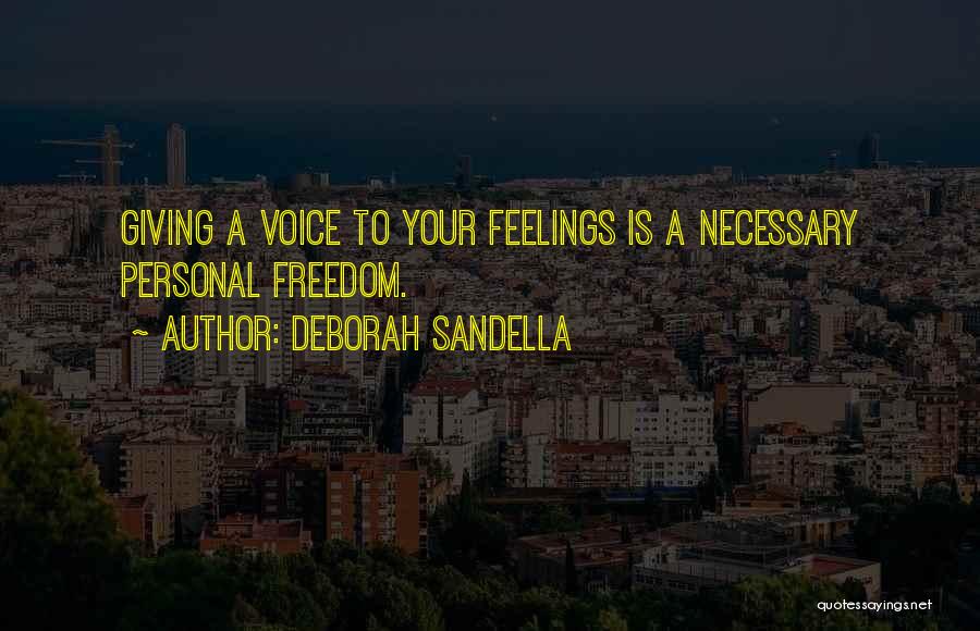 Deborah Sandella Quotes 883372