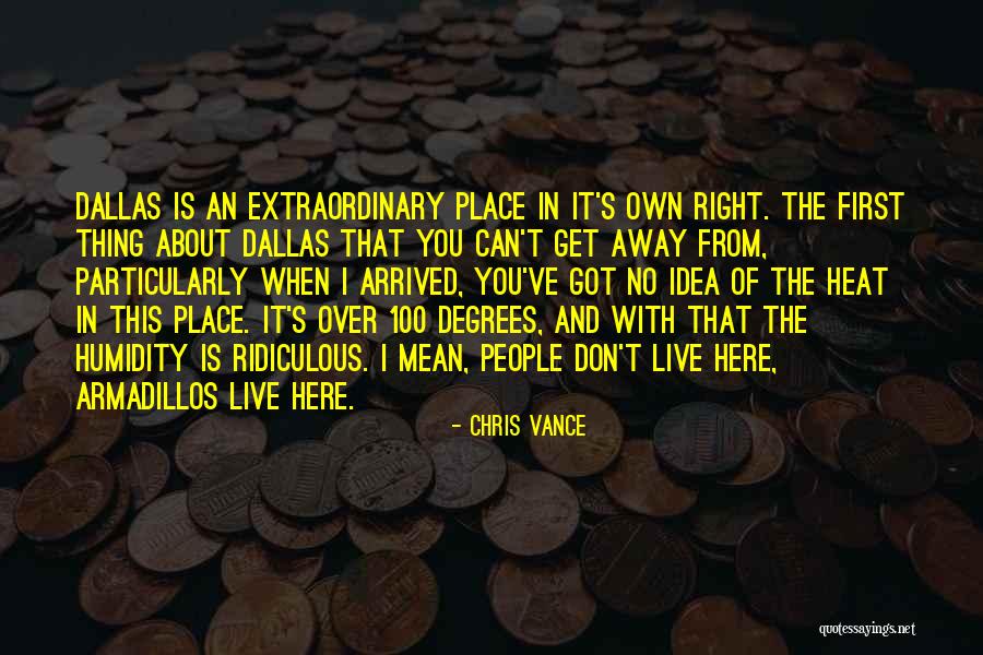 Debrands Quotes By Chris Vance