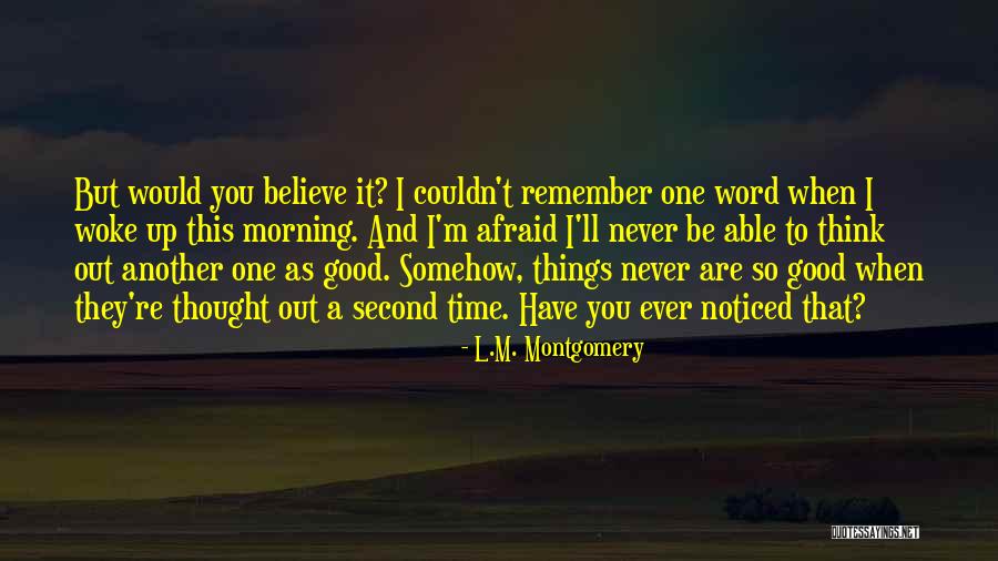 Debray Linares Quotes By L.M. Montgomery Debray Linares Quotes By L.M. Montgomery