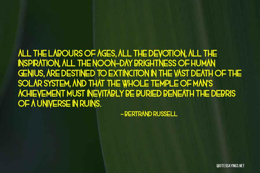 Debris Quotes By Bertrand Russell