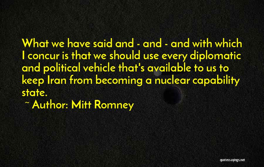 Debrunner Construction Quotes By Mitt Romney