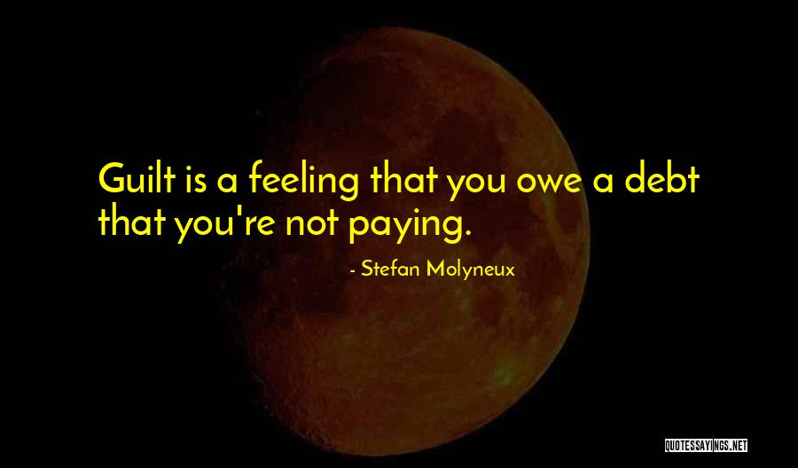 Debt Paying Quotes By Stefan Molyneux