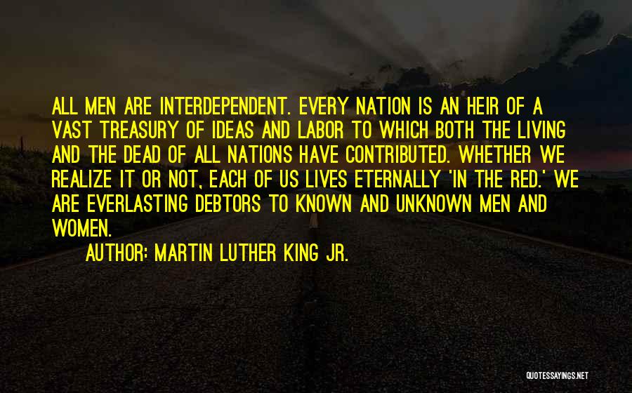 Debtors Quotes By Martin Luther King Jr.