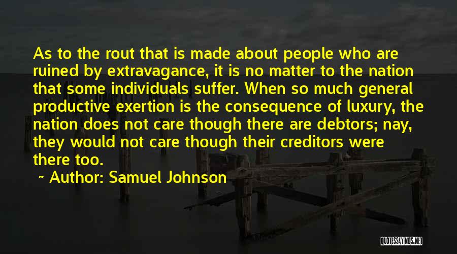 Debtors Quotes By Samuel Johnson