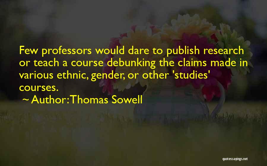 Debunking Quotes By Thomas Sowell