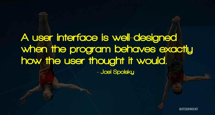 Debussy La Mer Quotes By Joel Spolsky