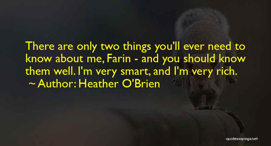 Debut Quotes By Heather O'Brien