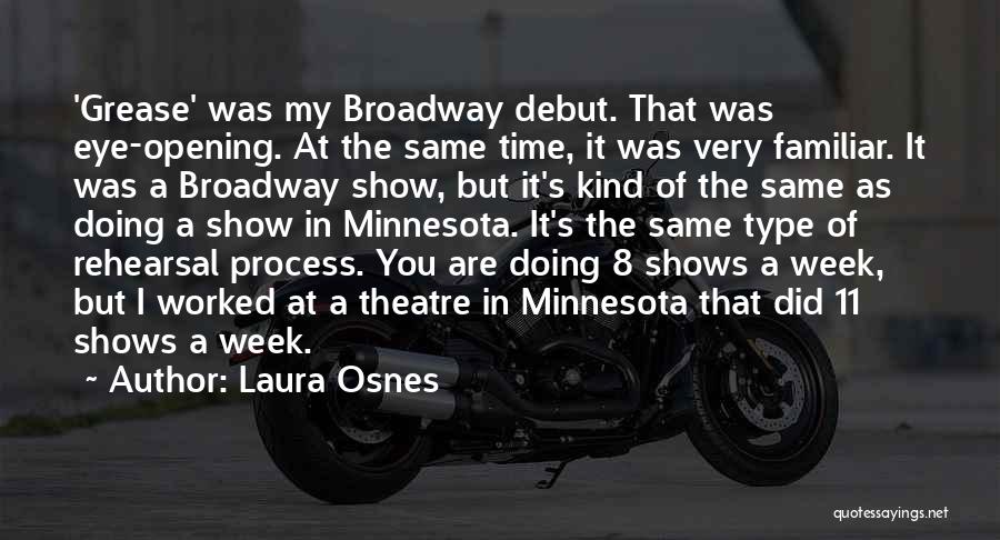 Debut Quotes By Laura Osnes