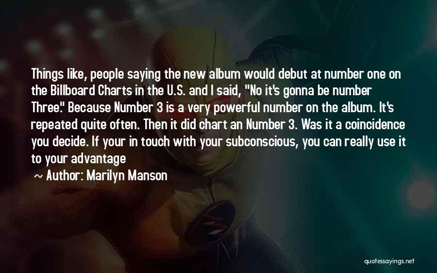 Debut Quotes By Marilyn Manson