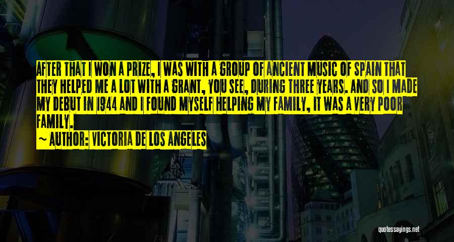 Debut Quotes By Victoria De Los Angeles