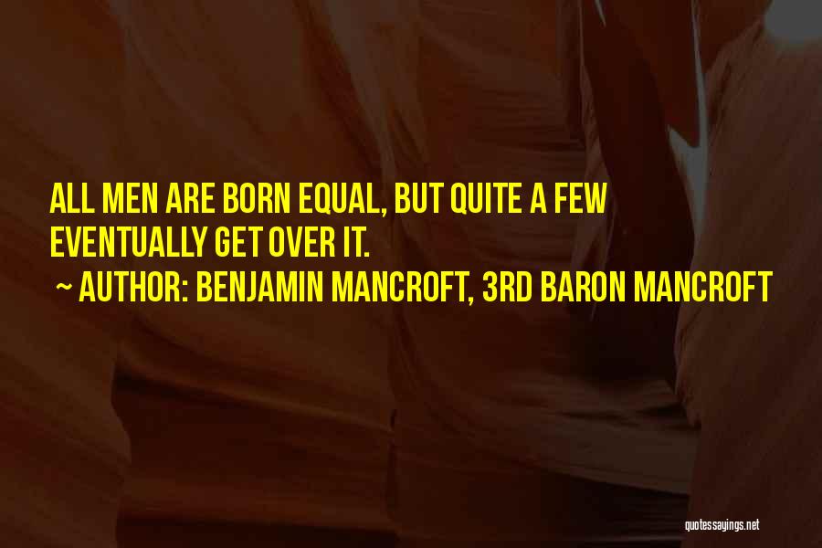 Debuted Synonym Quotes By Benjamin Mancroft, 3rd Baron Mancroft