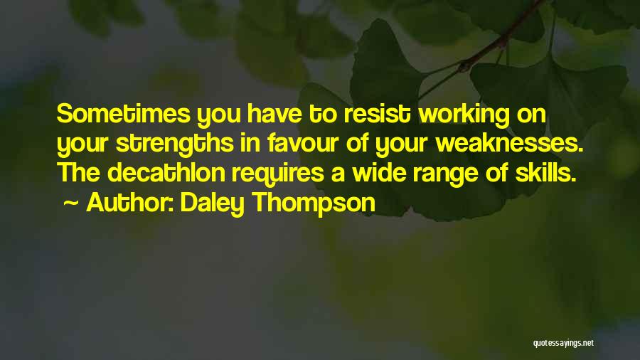 Decathlon Quotes By Daley Thompson