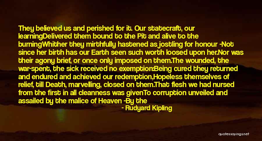 Decay And Corruption Quotes By Rudyard Kipling