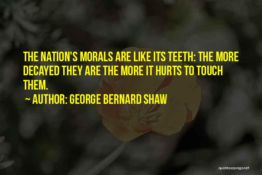 Decayed Quotes By George Bernard Shaw