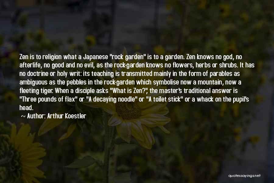 Decaying Flower Quotes By Arthur Koestler