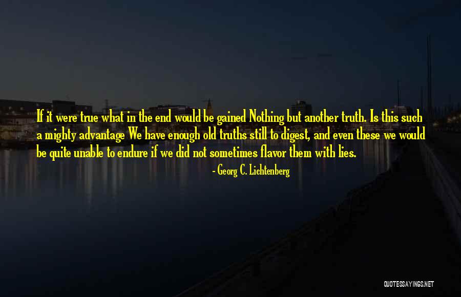 Deceit And Lying Quotes By Georg C. Lichtenberg