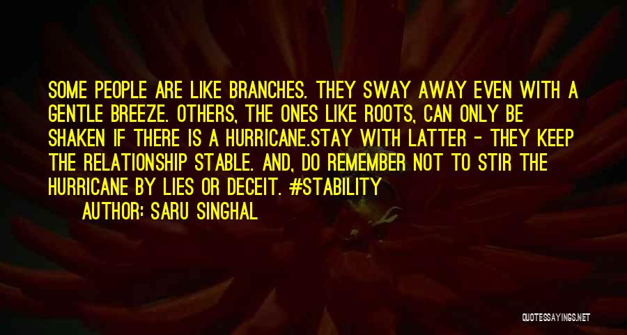 Deceit Quotes By Saru Singhal