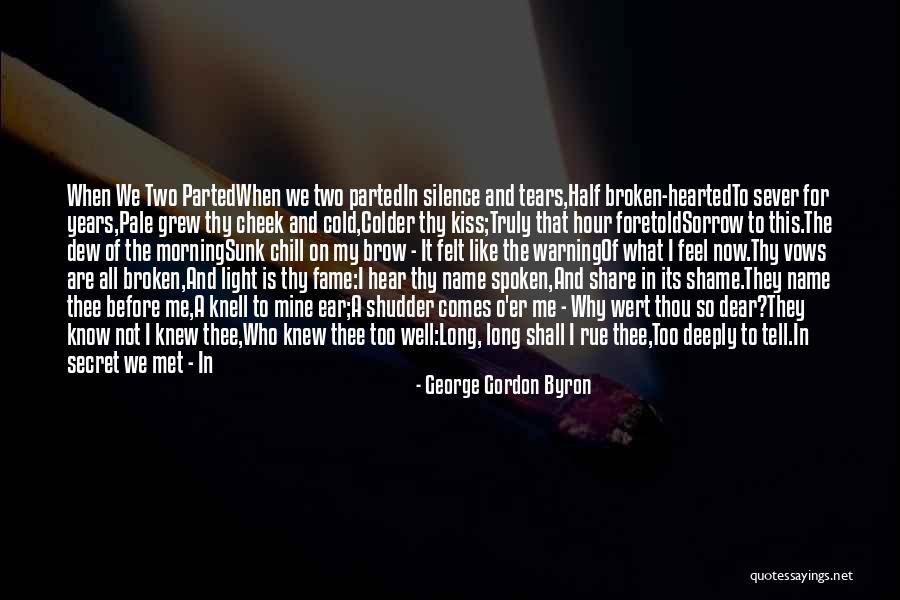 Deceive In Love Quotes By George Gordon Byron