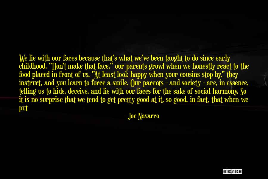 Deceive In Love Quotes By Joe Navarro