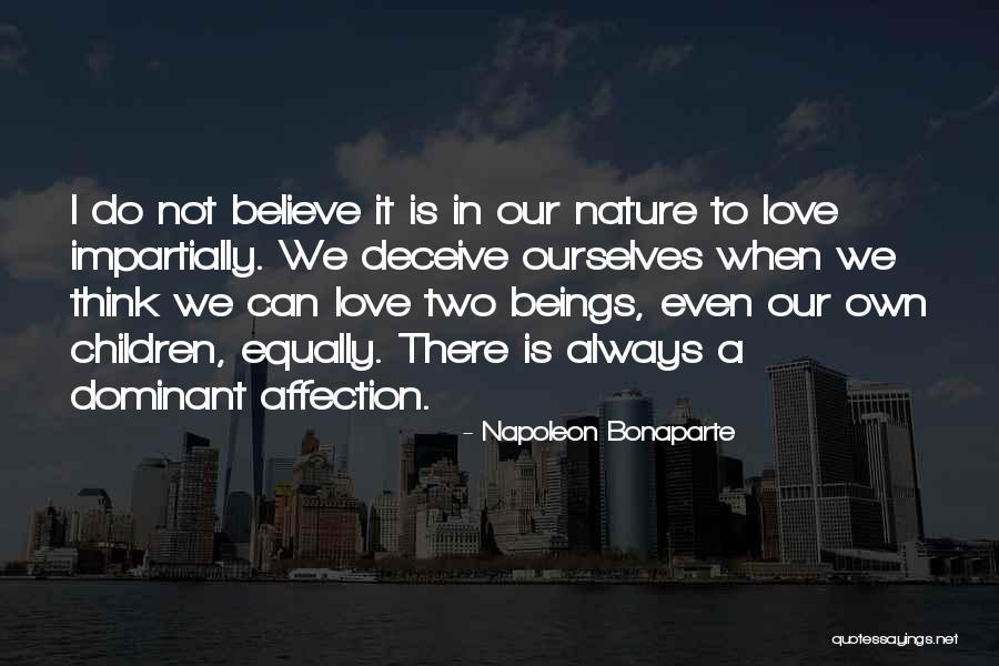 Deceive In Love Quotes By Napoleon Bonaparte