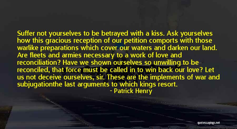 Deceive In Love Quotes By Patrick Henry