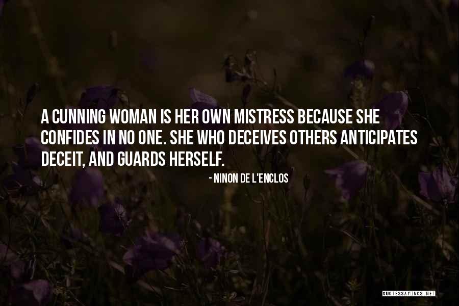 Deceives Quotes By Ninon De L'Enclos Deceives Quotes By Ninon De L'Enclos
