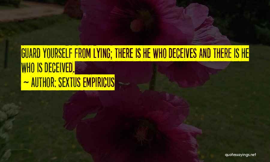 Deceives Quotes By Sextus Empiricus