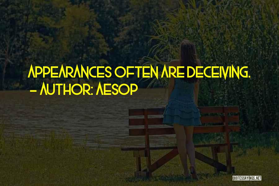 Deceiving And Lying Quotes By Aesop