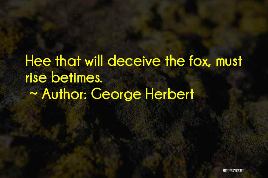 Deceiving Quotes By George Herbert